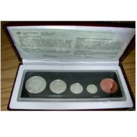 1998 (1908-) Canadian 5-Coin Proof 90th Anniversary of the Mint Set - Mirror