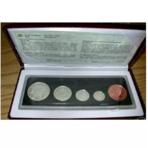 1998 (1908-) Canadian 5-Coin Proof 90th Anniversary of the Mint Set - Mirror