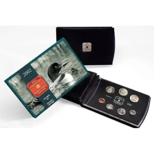 2002 Canada Specimen Set - 15th Anniversary of the Loon Dollar