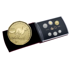 2022 Canadian Specimen 6-Coin Collector Set ft $1 Swift Fox Loonie Dollar