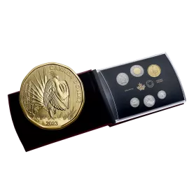 2023 Canadian Specimen 6-Coin Collector Set ft $1 Greater Sage-Grouse Loonie Dollar