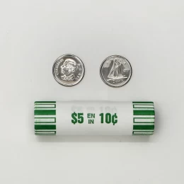 2025 Canada 10-cent Original Coin Roll 50 pcs - BU