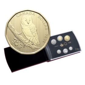 2026 Canada 6-Coin Specimen Collector Set ft $1 Barn Owl Loonie Dollar