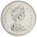 1972 Canadian $1 Voyageur Specimen Silver Dollar Coin-coin may be toned-No Outside Box