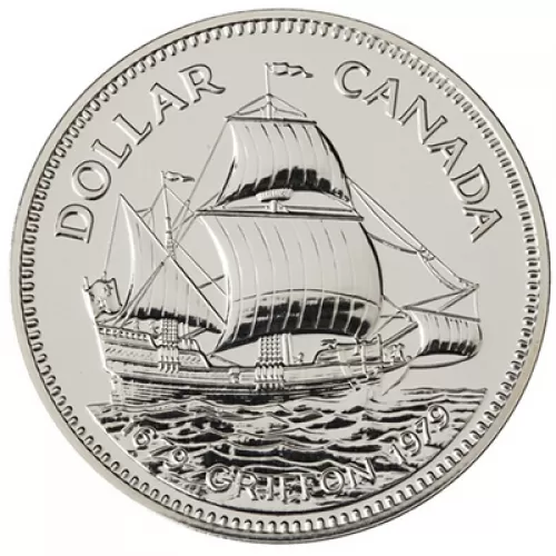 1979 (1679-) Canadian $1 Griffon Tricentennial Specimen Silver Dollar Coin