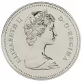 1980 Canadian $1 Arctic Territories Centennial Specimen Silver Dollar Coin - Turnished