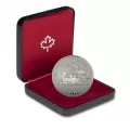 1981 Canadian $1 Trans-Canada Railway Centennial Proof Silver Dollar Coin Tarnished