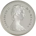 1984 (1834-) Canadian $1 City of Toronto 150th Anniv Proof Silver Dollar Coin