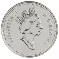 1990 (1690-) Canadian $1 Henry Kelsey's Prairies Exploration 300th Anniv Brilliant Uncirculated Silver Dollar Coin