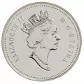 1991 (1816-) Canadian $1 Steamer Frontenac Launch 175th Anniv Brilliant Uncirculated Silver Dollar Coin