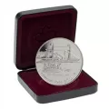 1991 (1816-) Canadian $1 Steamer Frontenac Launch 175th Anniv Proof Silver Dollar Coin - Tarnishing