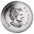 2004 (1604-) Canadian $1 First French Settlement in North America 400th Anniv Brilliant Uncirculated Silver Dollar Coin