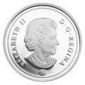 2008 (1608-) Canadian $1 Samuel de Champlain/Quebec City 400th Anniv Proof Silver Dollar Coin