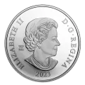 2023 Canadian $1 His Majesty King Charles III’s Royal Cypher Proof Silver Dollar