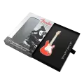 2022 Solomon Islands $2 Fender Stratocaster: Fiesta Red - 1 oz Fine Silver Coin
