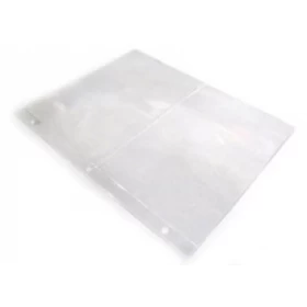 8.5" x 11" Poly Hologram Page, 2-Pocket Horizontal (Single Sheet)