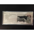 2001 United States $1 Million Dollars Bill 4 oz Fine Silver Bar