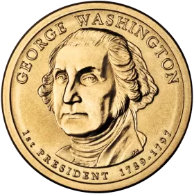2007-D United States $1 Presidential Series: George Washington Brilliant Uncirculated Coin