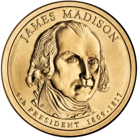 2007-D United States $1 Presidential Series: James Madison Brilliant Uncirculated Coin