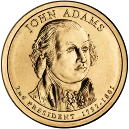 2007-P United States $1 Presidential Series: John Adams Brilliant Uncirculated Coin 2007-P United States $1 Presidential Series: John Adams Brilliant Uncirculated Coin
