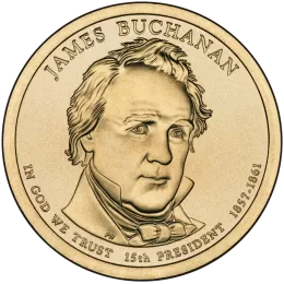 2010-D United States $1 Presidential Series: James Buchanan Brilliant Uncirculated Coin 2010-D United States $1 Presidential Series: James Buchanan Brilliant Uncirculated Coin