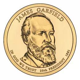 2011-D United States $1 Presidential Series: James Garfield Brilliant Uncirculated Coin 2011-D United States $1 Presidential Series: James Garfield Brilliant Uncirculated Coin