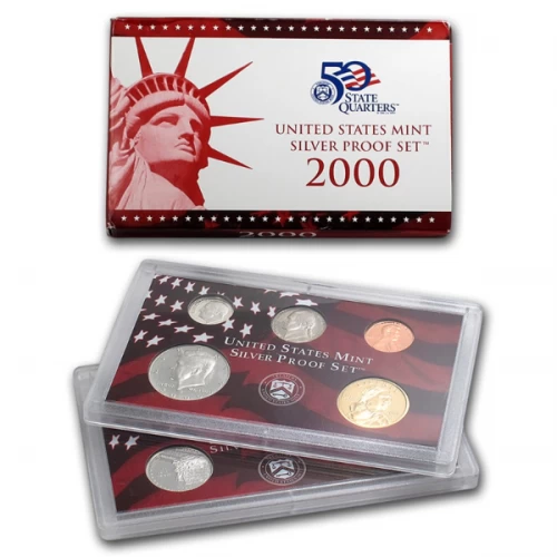 2000 United States Silver Proof Set