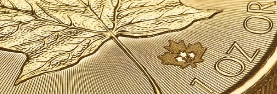 RCMint Laser Mark Graved Gold Maple Leaf Bullion Coin RCMint Laser Mark Graved Gold Maple Leaf Bullion Coin