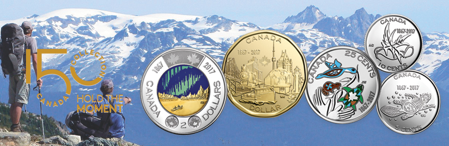 Coins, Sets Celebrating Canada's 150th Anniversary Collection from Royal Canadian Mint
